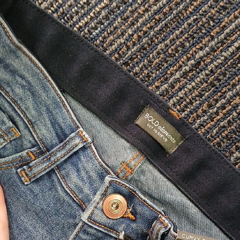 New Curvy Skinny Bold elements Jeans Size 4 - Picture 9 of 9